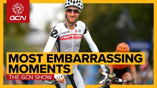 Most Embarrassing Cycling Moments  GCN Show Ep418 [upl. by Eceinert]