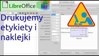 Drukujemy etykiety i naklejki z LibreOffice [upl. by Eleira]