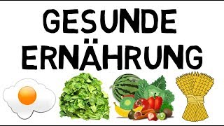 Gesunde Ernährung 10 Regeln DGE [upl. by Plumbo]