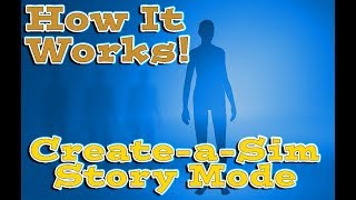 All About Sims 4s CreateaSim Story Mode How it Works [upl. by Tocs]