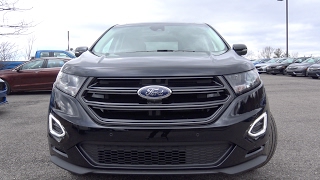 2017 Ford Edge Sport Review And POV  Best Looking SUV In Its Class [upl. by Aciret]