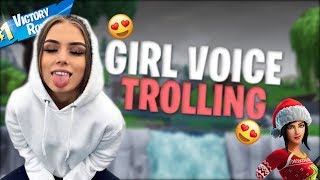 GIRL VOICE TROLLING THIRSTY KIDS 🤤 [upl. by Ertsevlis]