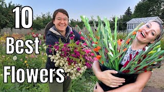 10 Most Profitable Cut Flowers with Flower Hill Farm [upl. by Aliakam367]