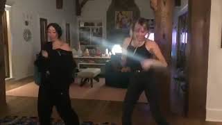 Miley Cyrus and Noah Cyrus dancing 2019 [upl. by Yerrok]