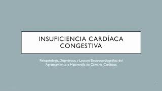 INSUFICIENCIA CARDÍACA DERECHA E IZQUIERDA FISIOPATOLOGÍA  GuiaMed [upl. by Kirstin]