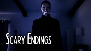 THE GRINNING MAN  Horror Short Film  Scary Endings 19 [upl. by Ulland]