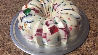 Bundt Jello Easy Steps [upl. by Eenal]