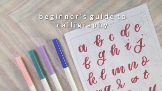 how to beginners guide to calligraphy [upl. by Georg]