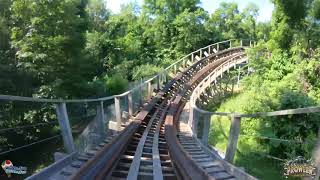 Prowler POV  Roller Coaster at Worlds of Fun [upl. by Finstad]