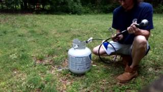 Homemade DIY Propane Torch [upl. by Swamy251]