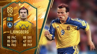 88 WORLD CUP HERO LJUNGBERG PLAYER REVIEW FIFA 23 [upl. by Allayne]