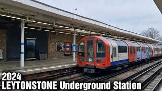 LEYTONSTONE Tube Station 2024 [upl. by Ayotnom278]