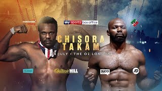 CARLOS TAKAM VS DERECK CHISORA  JULY 28TH WHYTE  PARKER UNDERCARD [upl. by Elleinwad854]