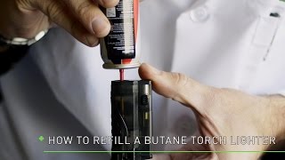 How to Fill a Butane Torch Lighter [upl. by Tnias]