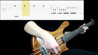 Megadeth  Peace Sells Bass Cover Play Along Tabs In Video [upl. by Elrebma]