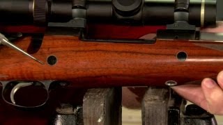 How to Install Magnum Crossbolts in a Rifle Stock  MidwayUSA Gunsmithing [upl. by Greysun402]