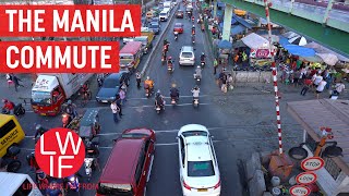 What Commuting in Philippines Capital Manila is Like [upl. by Enneles509]