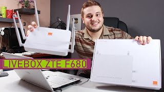 تعرف على روتر ZTE F680 مع الاعدادات fibre optique orange [upl. by Roee754]