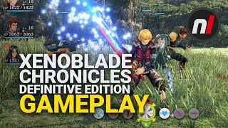 NEW Xenoblade Chronicles Definitive Edition Nintendo Switch Gameplay [upl. by Radie]