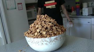 MASSIVE Cinnamon Toast Crunch Challenge 7700 Cals [upl. by Gerty925]