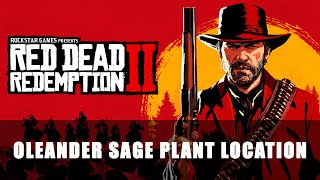 Red Dead Redemption 2 Oleander Sage Plant Location [upl. by Dene]