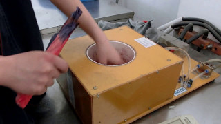 How neodymium magnets being magnetized [upl. by Tamma]