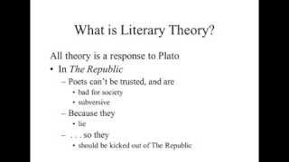 Literary Theory Demystified by Lawrence J Clark PhD [upl. by Solnit]