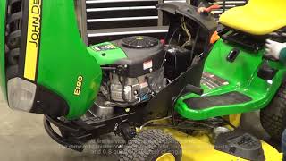 How to Change the Easy Change Oil System  John Deere [upl. by Danice]