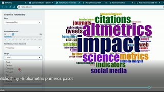 Bibliometría Now Primeros pasos con Biblioshiny  Bibliometrix [upl. by Tibbetts]