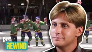 Emilio Estevez Dishes on Original quotThe Mighty Ducksquot Rewind  E News [upl. by Aniteb826]