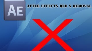 How to Remove Red X on After Effects Plugins Tutorial [upl. by Asiluy]