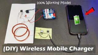 How to make Wireless Mobile Charger [upl. by Thurman]