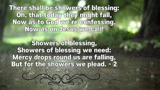 There shall be showers of blessing  SACRED HYMNS [upl. by Enneite738]