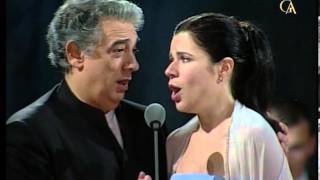 PLÁCIDO DOMINGO  ANA MARÍA MARTÍNEZ  quotTONIGHTquot Duet [upl. by Neetsirhc]