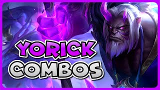 YORICK COMBO GUIDE  How to Play Yorick Season 13  Bav Bros [upl. by Tamera]