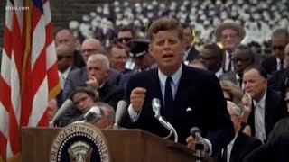 JFKs inspiring speech before Apollo 11 made in Space City [upl. by Idac461]