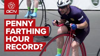 Taking On The Hour Record  On A Penny Farthing [upl. by Ney]