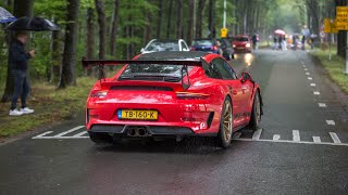 Porsche 9912 GT3 RS with JCR Race Straight Pipe Exhaust  INSANE Revs amp Accelerations [upl. by Aitan]