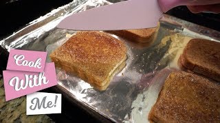 THE BEST CINNAMON TOAST RECIPE  COOK WITH ME [upl. by Els9]