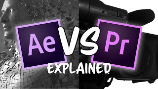 Whats the difference between After Effects amp Premiere Pro [upl. by Zetra517]