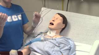 TRACHEOSTOMY CARE  SKILLS DEMO [upl. by Hsur]