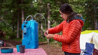 Eyes On the Best Portable Water Filter for Camping  the AquaBrick® Water Purification System [upl. by Procto]