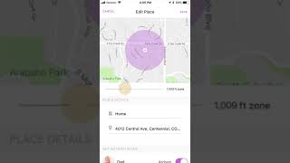 Life360 Tutorial How to Create and Edit Place Notifications [upl. by Acinnor637]