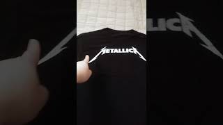 Metallica band logo shirt [upl. by Notsgnal]