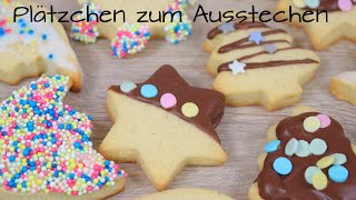 Butterplätzchen zum Ausstechen →🎄 [upl. by Iormina]