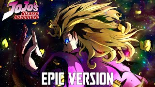 Giornos Theme but its ULTRA EPIC VERSION Gold Experience Requiem [upl. by Carrnan]