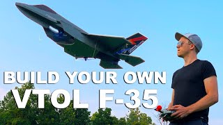 Making an INSANE Hovering RC F35 VTOL Jet [upl. by Louls]