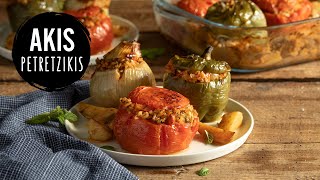 Gemista  Greek Stuffed Vegetables  Akis Petretzikis [upl. by Alitta]