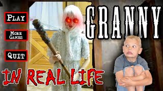 Escaping GRANNY In Real Life 5 Days At Aspen Grannys Basement House [upl. by Sarchet98]