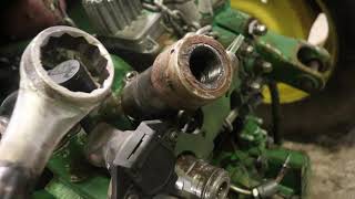 john deere 6300 transmission repair [upl. by Ilaire792]